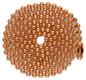 Copper 04.5 and 24 in. Ball Chain