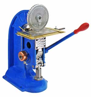 Model 94 Metal Tag Stamping Machine.