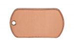 SUPPLY DEPOT MILSPEC™ G.I. Dog Tag, Copper