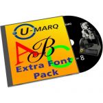 U-MARQ Extra Font Pack