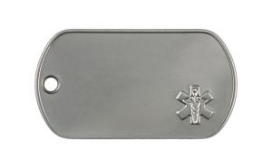 Dull Dog Tag, Med Logo