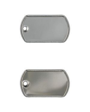 Mini Dog Tag, Dull or Shiny Finish - Military Dog Tags