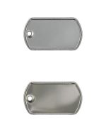 Mini Dog Tag, Dull or Shiny Finish