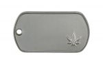 Weed Logo Dog Tag